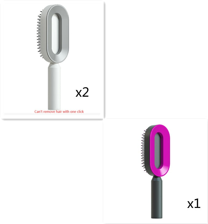 Self cleaning hair brush from bloomritual store