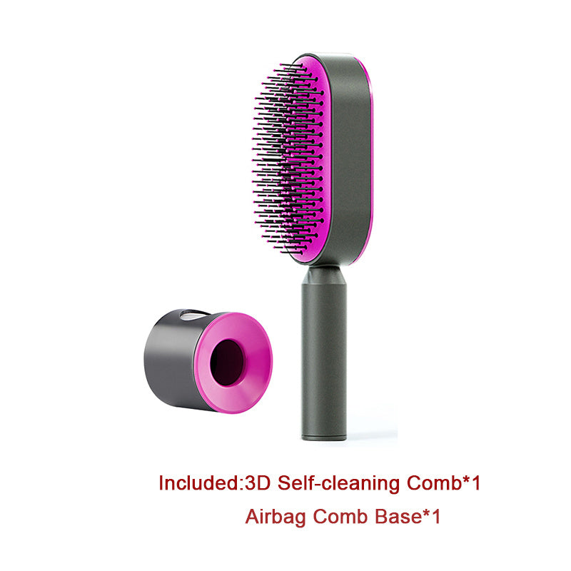 Self cleaning hair brush from bloomritual store