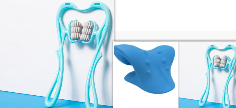 Six-wheel neck messager relieve rooler from bloomritual store