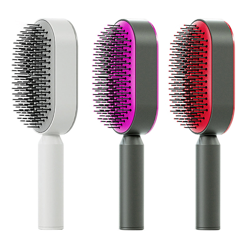 Self cleaning hair brush from bloomritual store