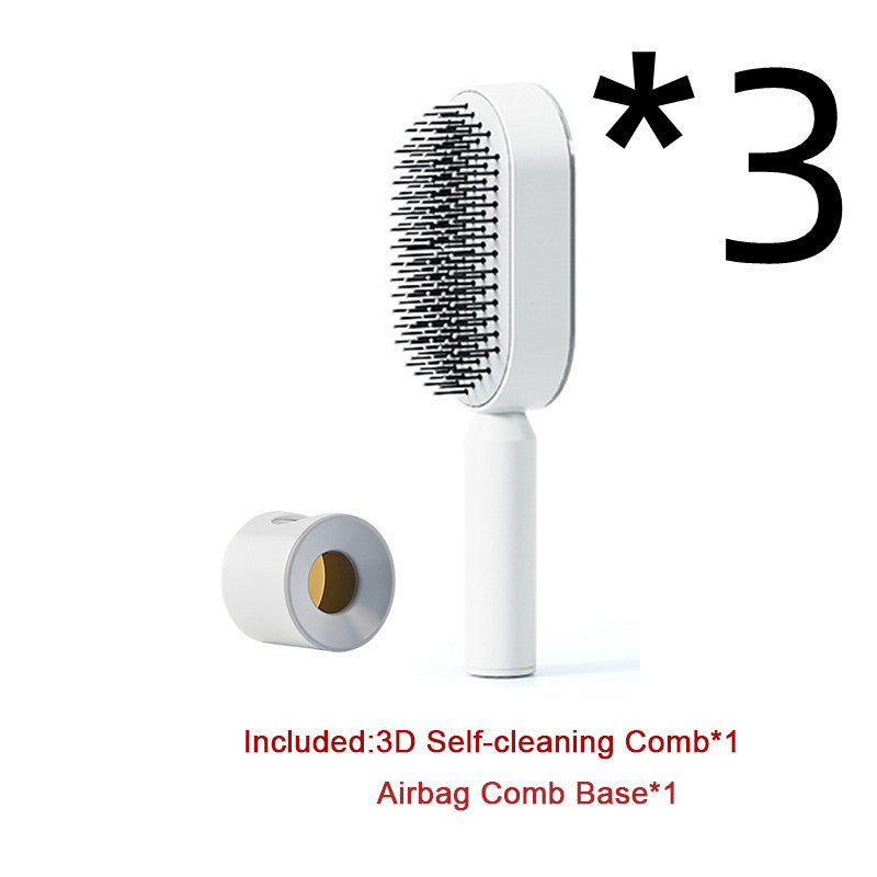 Self cleaning hair brush from bloomritual store