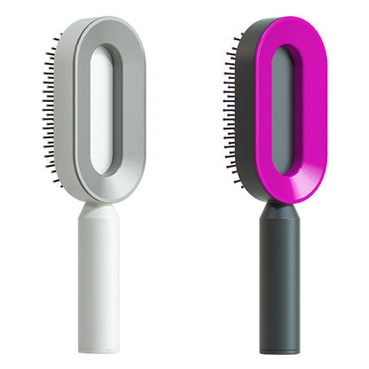 Self cleaning hair brush from bloomritual store