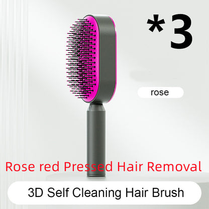 Self cleaning hair brush from bloomritual store