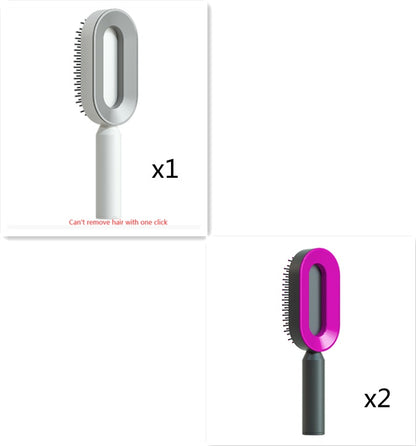 Self cleaning hair brush from bloomritual store