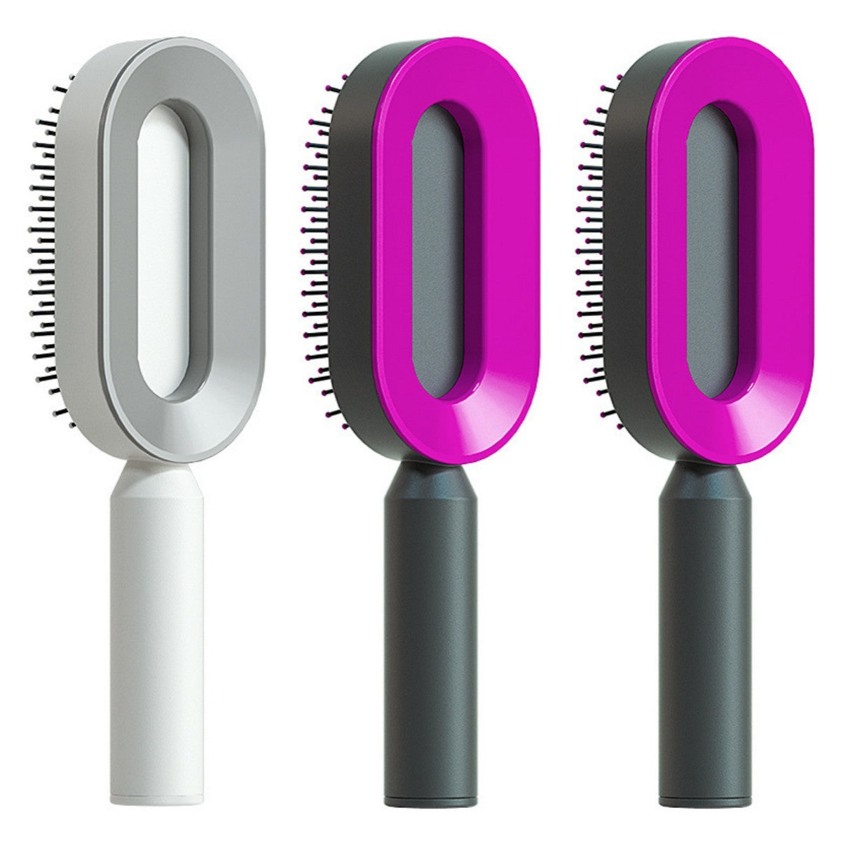 Self cleaning hair brush from bloomritual store