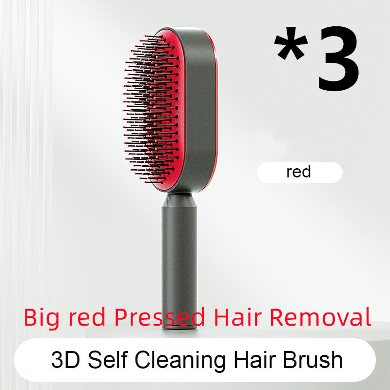 Self cleaning hair brush from bloomritual store