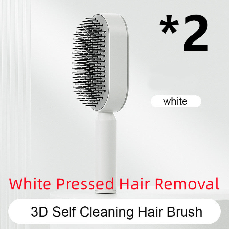 Self cleaning hair brush from bloomritual store