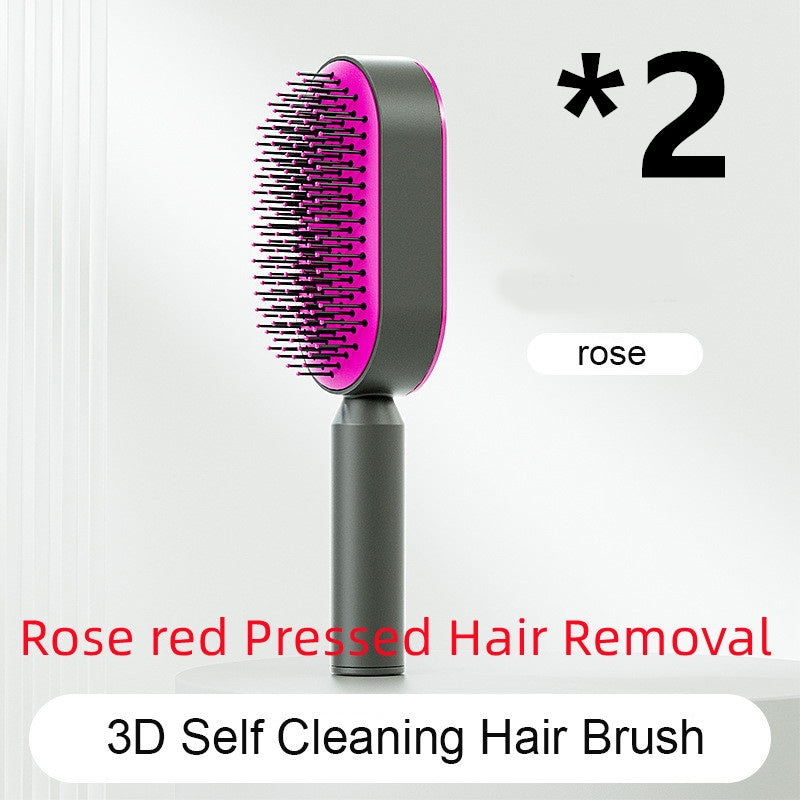 Self cleaning hair brush from bloomritual store
