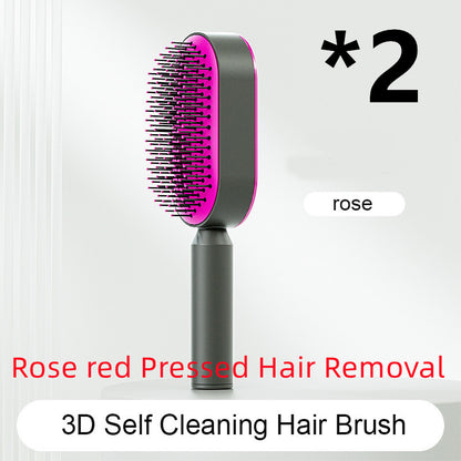 Self cleaning hair brush from bloomritual store