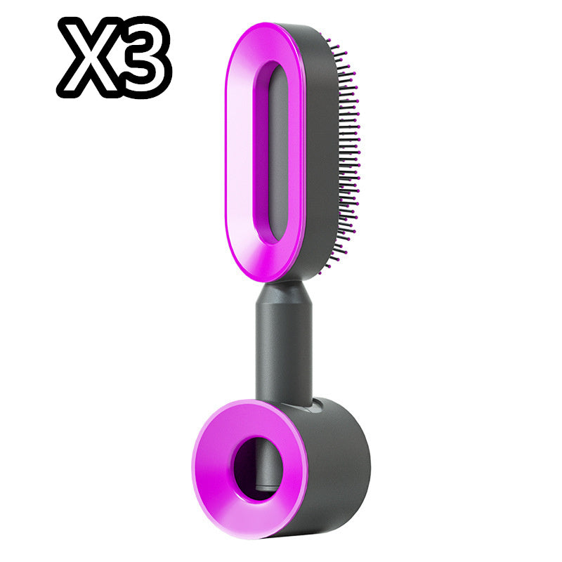 Self cleaning hair brush from bloomritual store