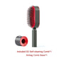 Self cleaning hair brush from bloomritual store