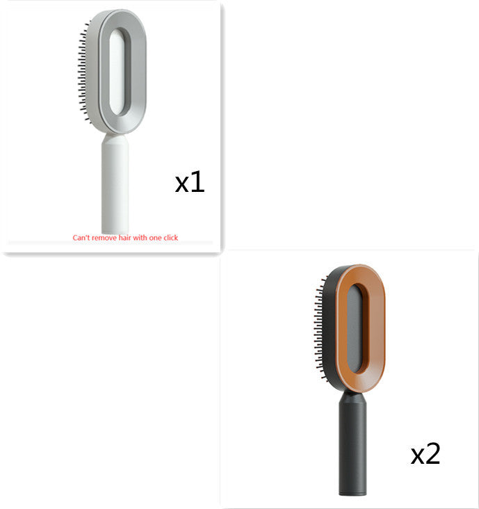 Self cleaning hair brush from bloomritual store