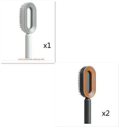 Self cleaning hair brush from bloomritual store