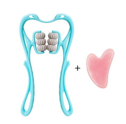 Six-wheel neck messager relieve rooler from bloomritual store