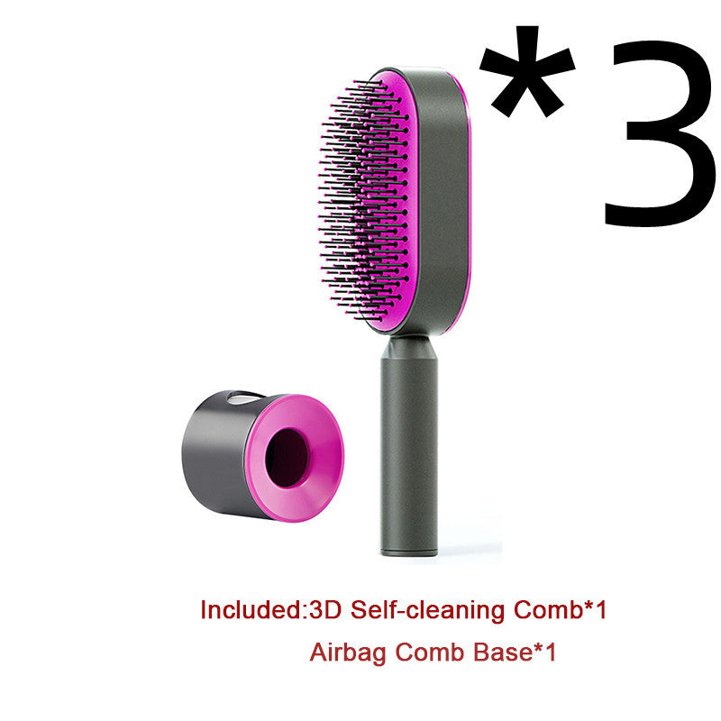 Self cleaning hair brush from bloomritual store