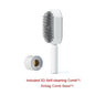 Self cleaning hair brush from bloomritual store