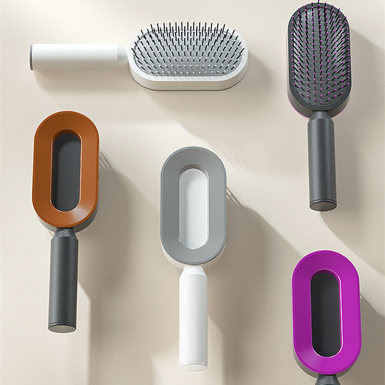 Self cleaning hair brush from bloomritual store