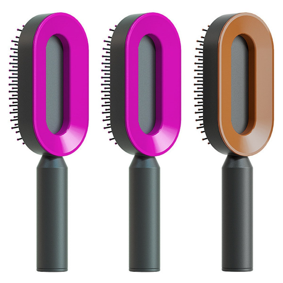 Self cleaning hair brush from bloomritual store