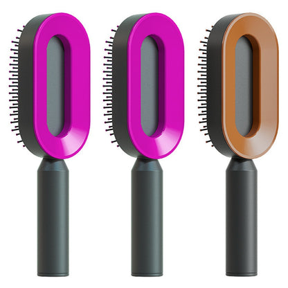 Self cleaning hair brush from bloomritual store