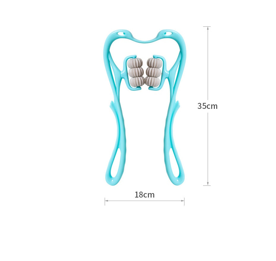 Six-wheel neck messager relieve rooler from bloomritual store