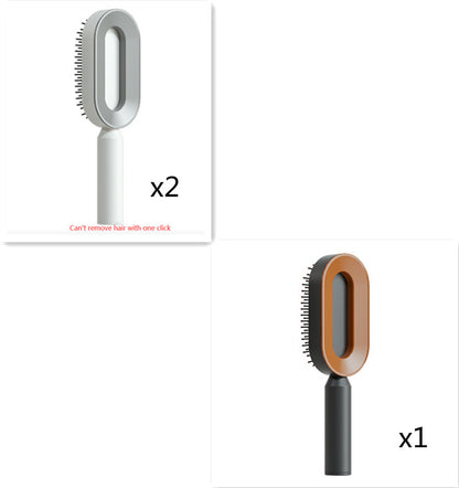 Self cleaning hair brush from bloomritual store