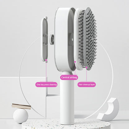 Self cleaning hair brush from bloomritual store