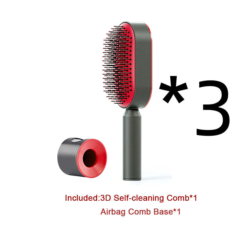 Self cleaning hair brush from bloomritual store