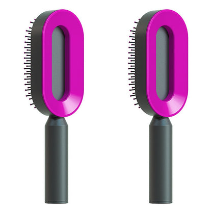 Self cleaning hair brush from bloomritual store