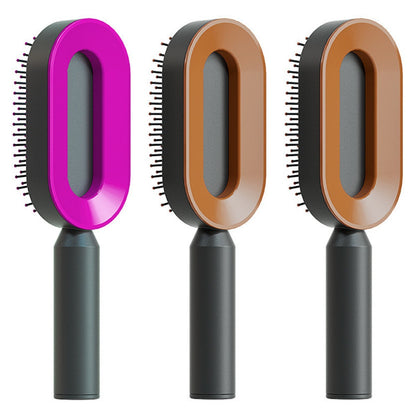 Self cleaning hair brush from bloomritual store