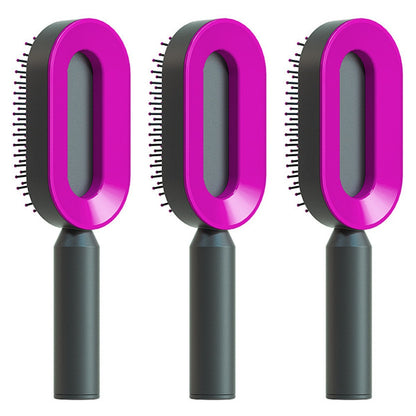 Self cleaning hair brush from bloomritual store