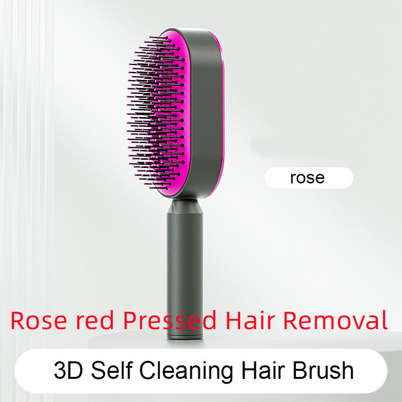 Self cleaning hair brush from bloomritual store
