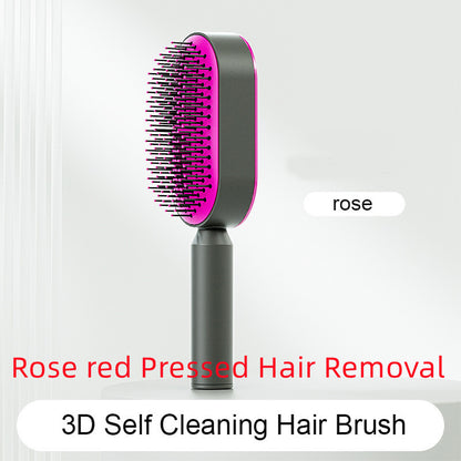 Self cleaning hair brush from bloomritual store
