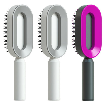 Self cleaning hair brush from bloomritual store