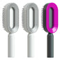 Self cleaning hair brush from bloomritual store