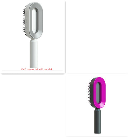 Self cleaning hair brush from bloomritual store