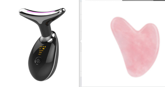 EMS neck lifting and tightening massager from Bloom Ritual, featuring a sleek ergonomic design.